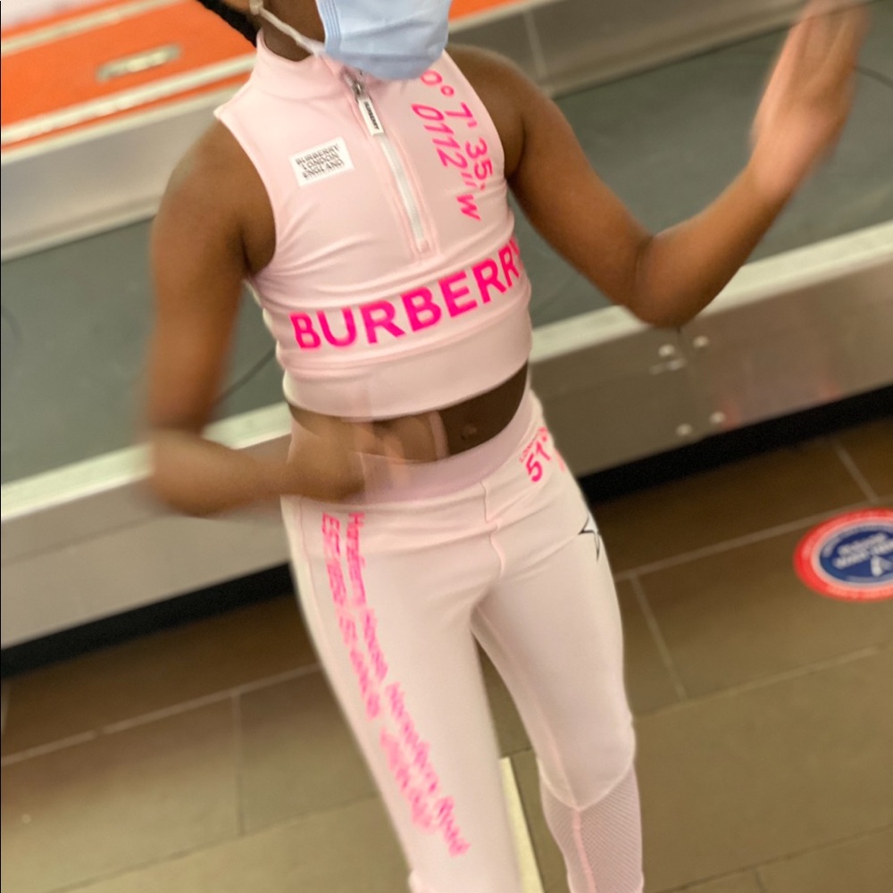 Girls Burberry 2 Piece